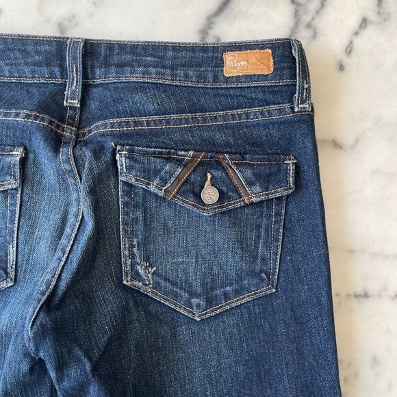 Paige Fairfax Flare Low Rise Denim - Picture 9 of 12